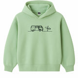 Hoodie 460g 100% Coton – Broderie Minimaliste - Design Surf Rich.Art