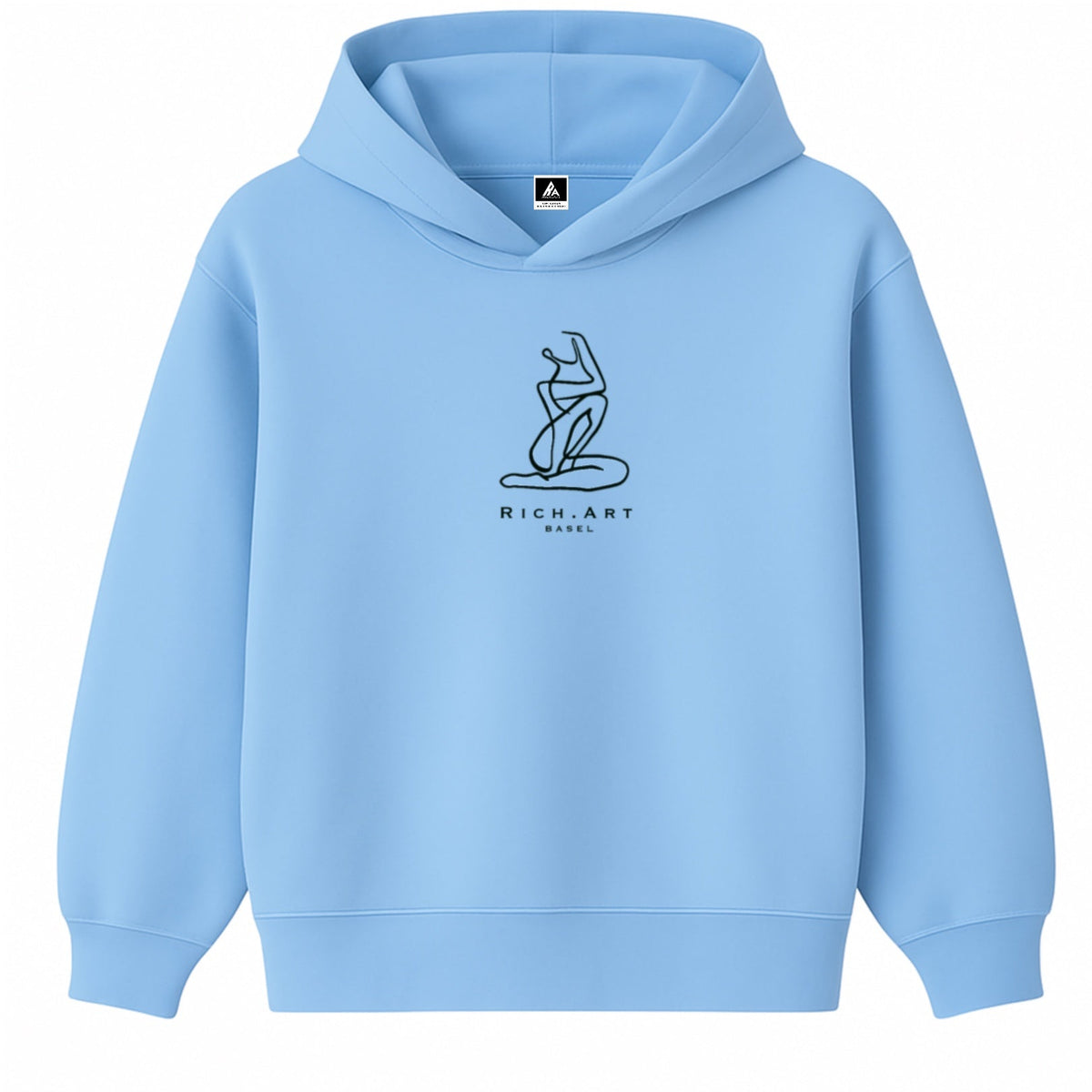 Hoodie 460g 100% Coton – Broderie Minimaliste - Design Matisse Rich.Art