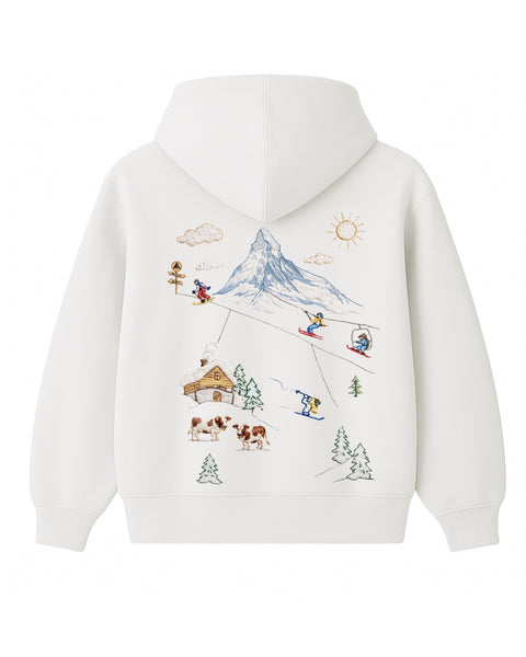 Hoodie Ski Switzerland