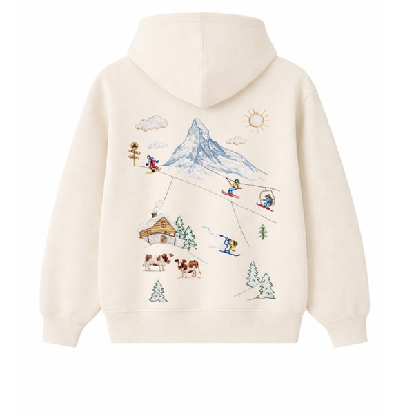 Hoodie Ski Switzerland