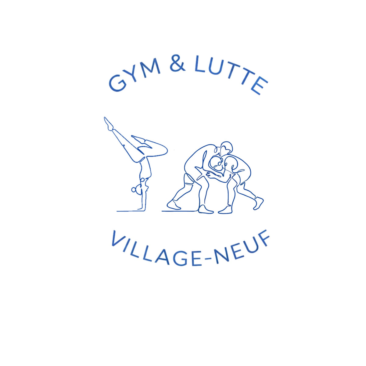 Création du logo officiel – Village Neuf Gym & Lutte Rich.Art