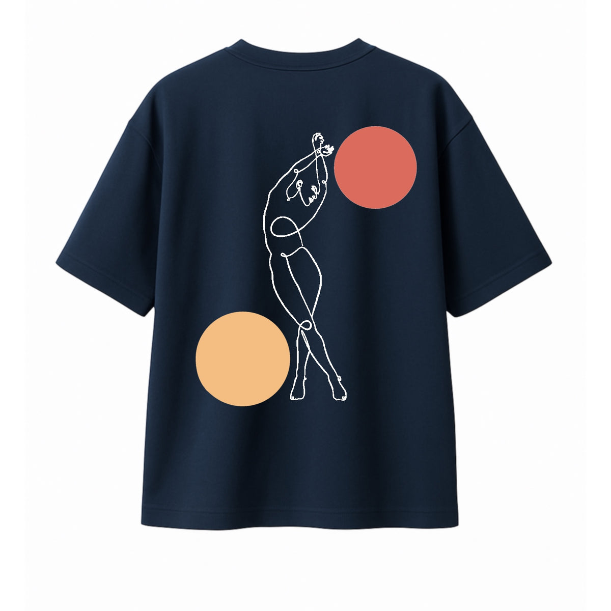 T-shirt "Danse des formes" femmes