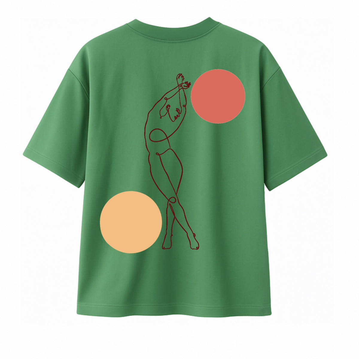 T-shirt "Danse des formes" femmes