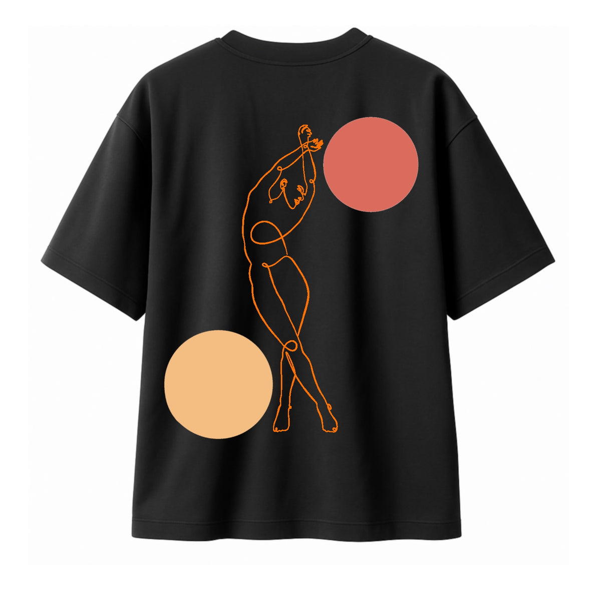 T-shirt "Danse des formes" femmes