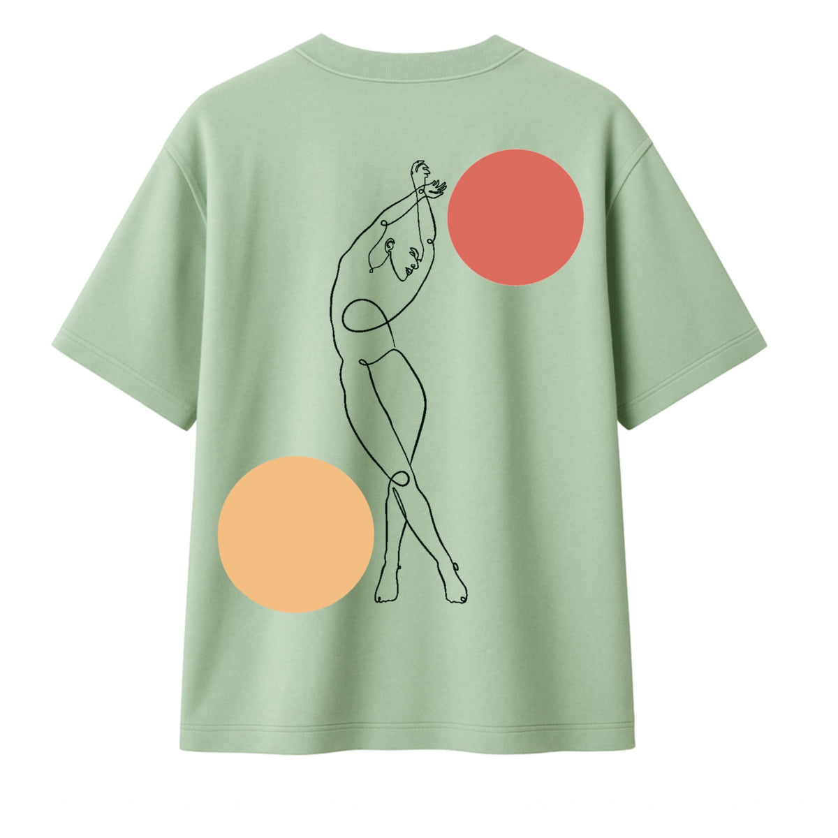 T-shirt "Danse des formes" femmes