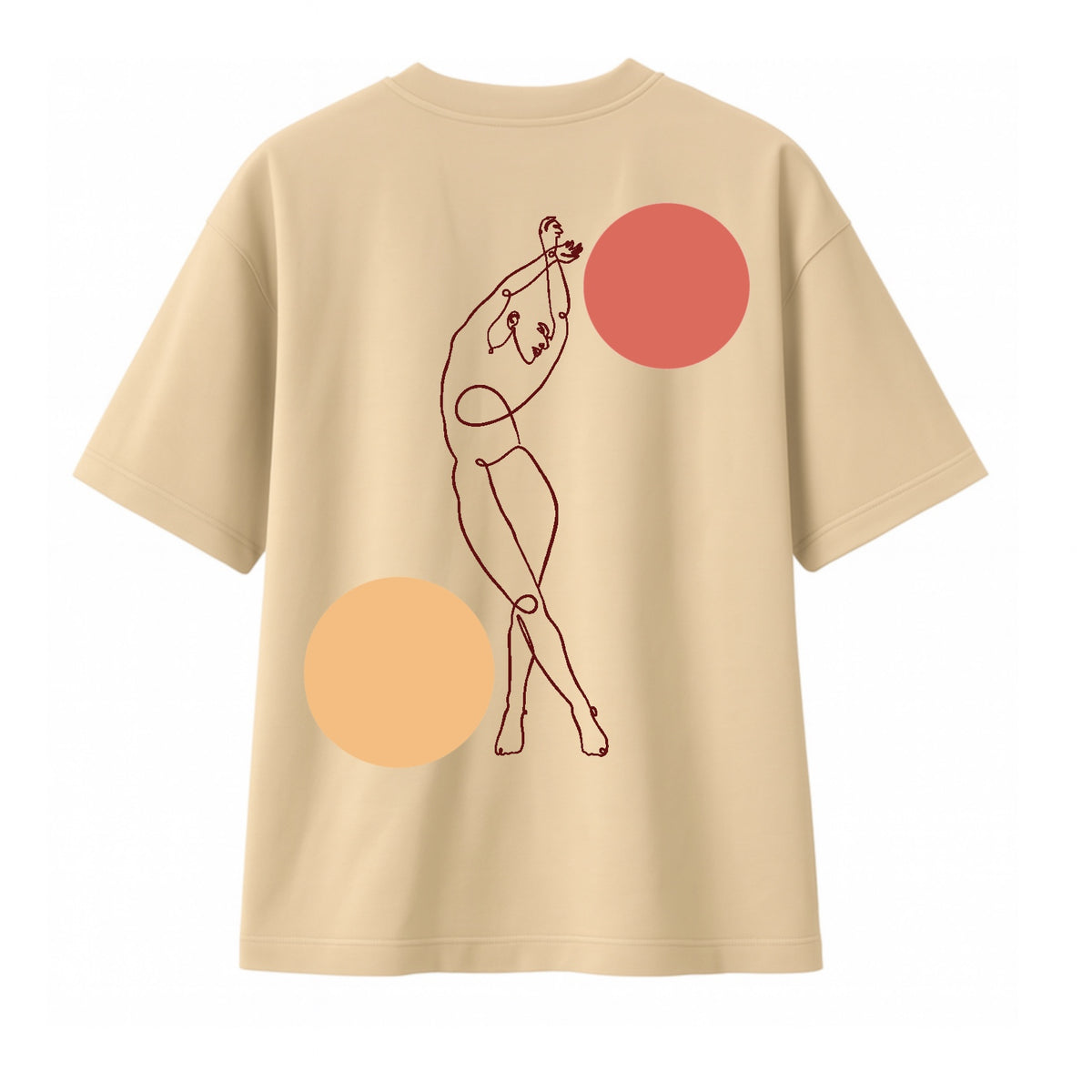 T-shirt "Danse des formes" femmes