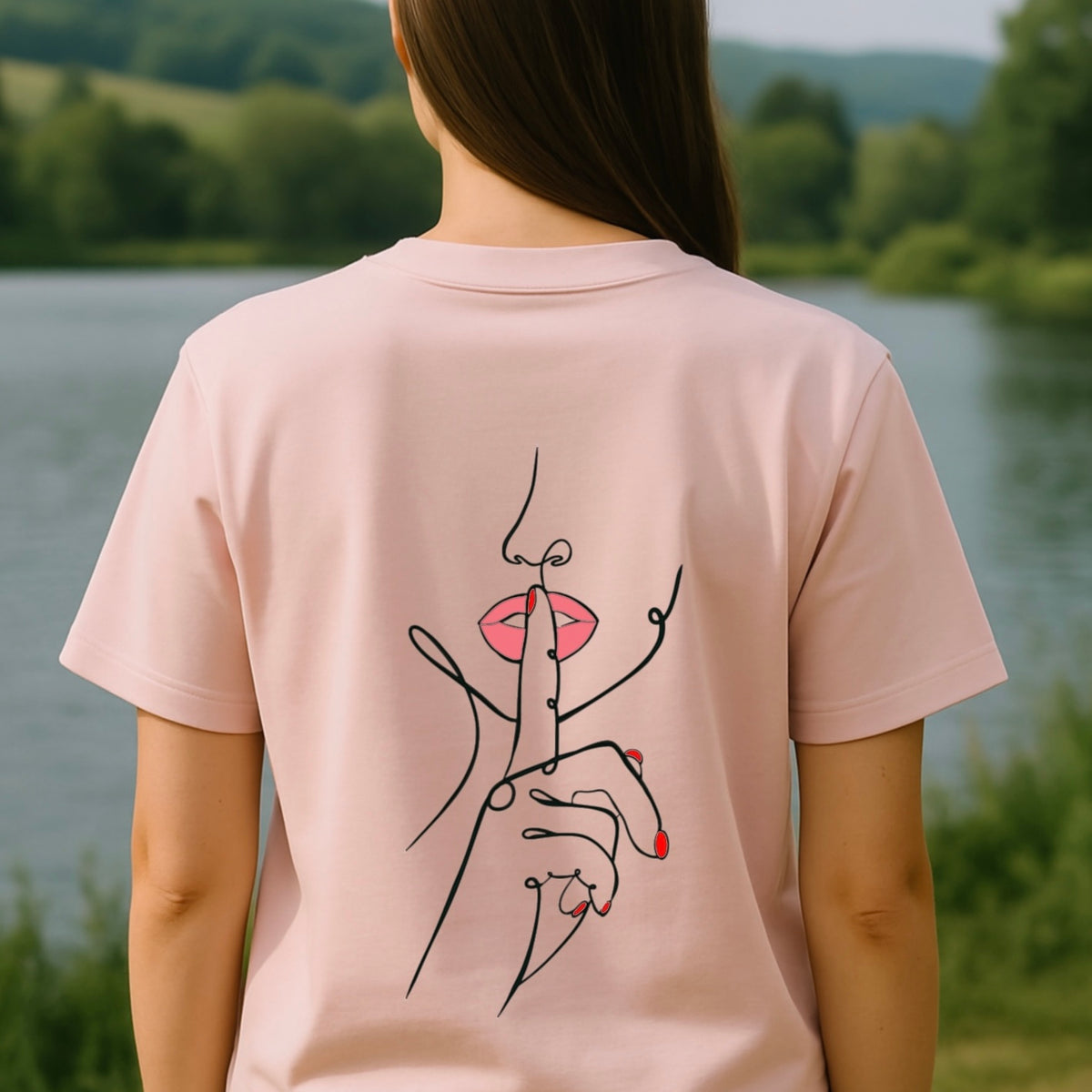 T-Shirt Silence Femme