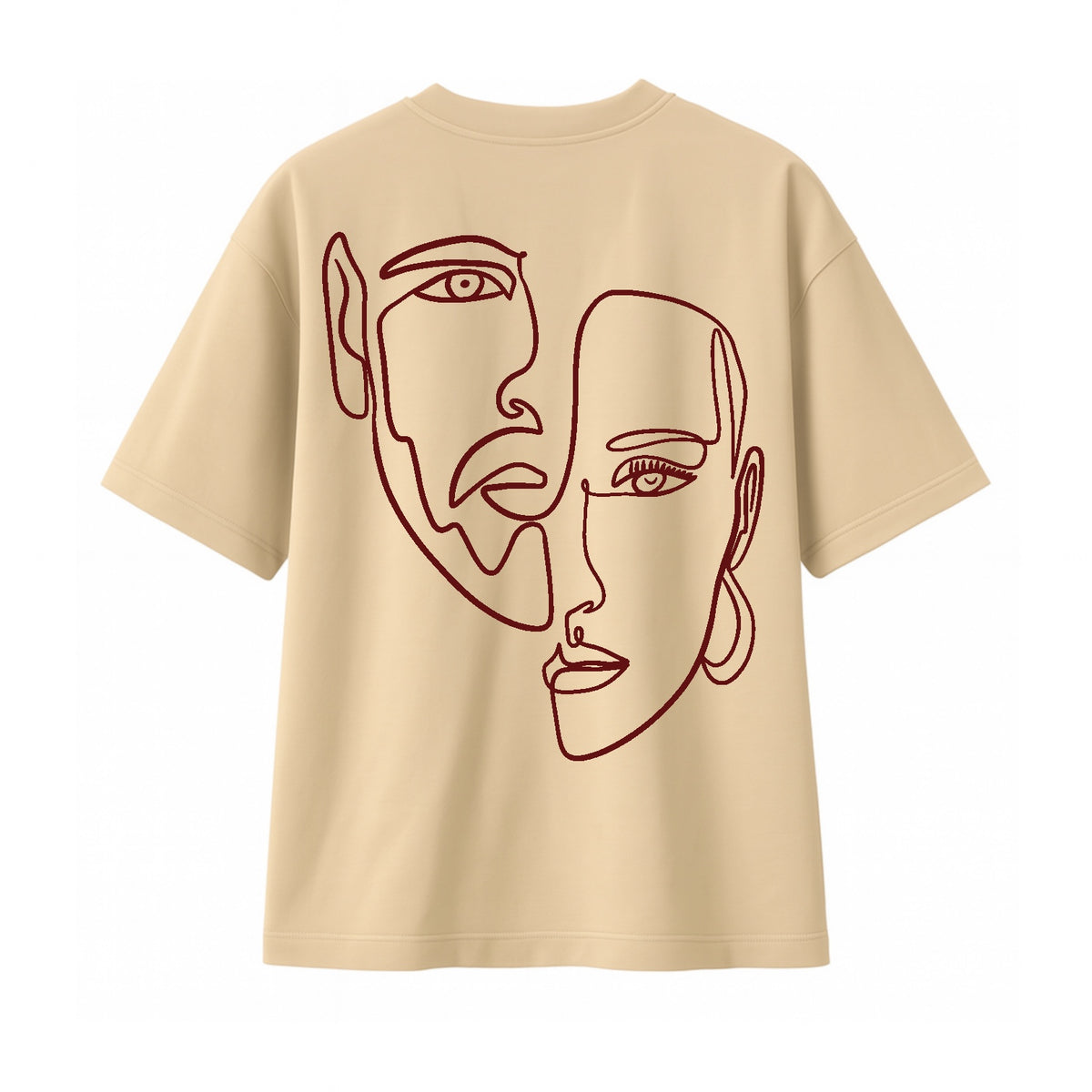 T-Shirt Double Visage Femme