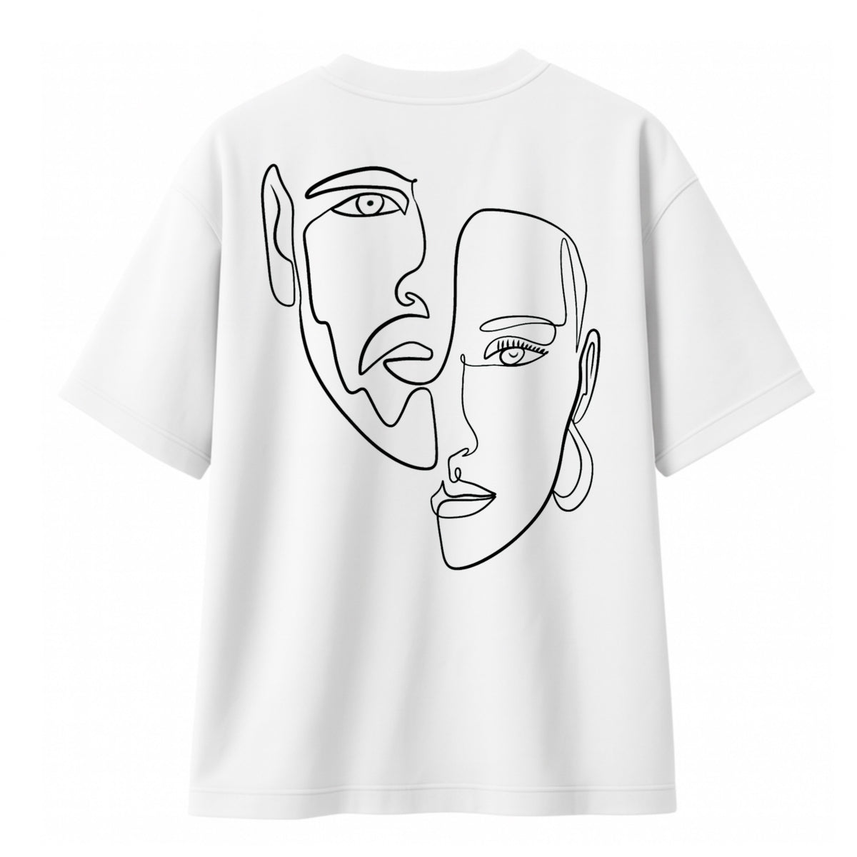 T-Shirt Double Visage Femme
