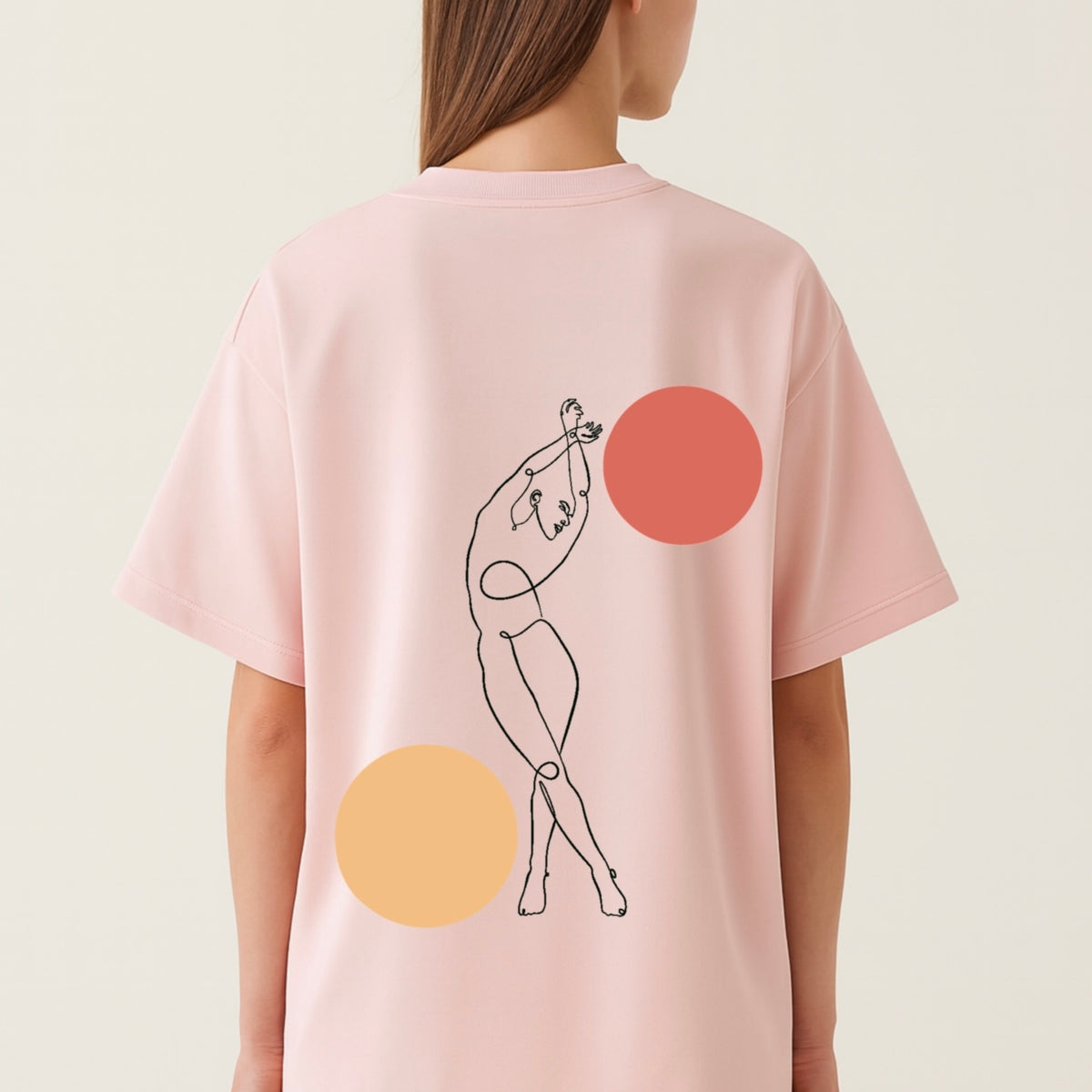 T-shirt "Danse des formes" femmes