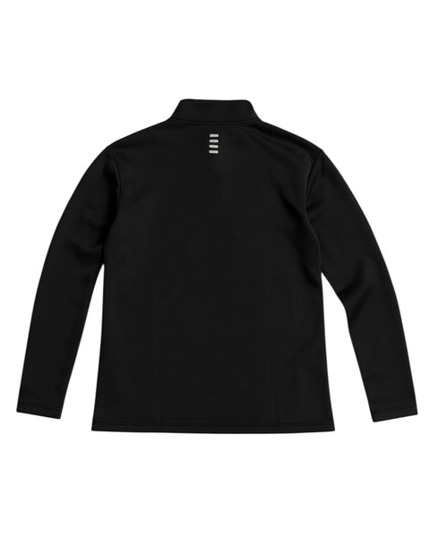 Haut de Sport Noir à Demi-Zip – Performance & Confort