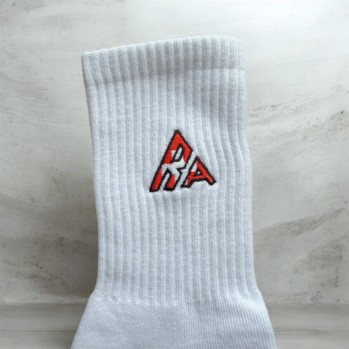 Chaussette Sport Brodé – Qualité Premium & Durable