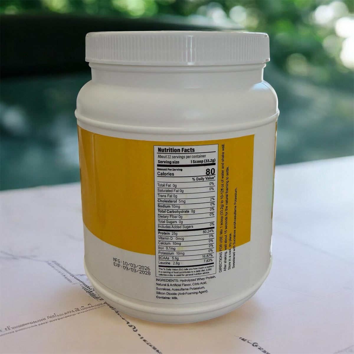 Protéine Clear Whey Rich.Art
