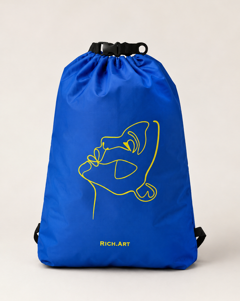Sac à Dos Étanche Imperméable One Line Art Minimaliste | Waterproof Vélo, Plage & Outdoor
