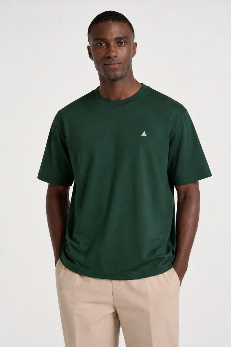 T-Shirt – One-Line-Draw-Stickerei