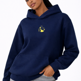 🟡 PRÉCOMMANDE: Hoodie 460g 100% Coton – Broderie Minimaliste - Design Aura (F) Rich.Art