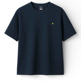 T-shirt Minimaliste Brodé 100% Coton – Design Double Visage (F) Ma boutique